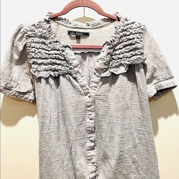 Love Stitch cute spring blouse - Picture 4 of 5